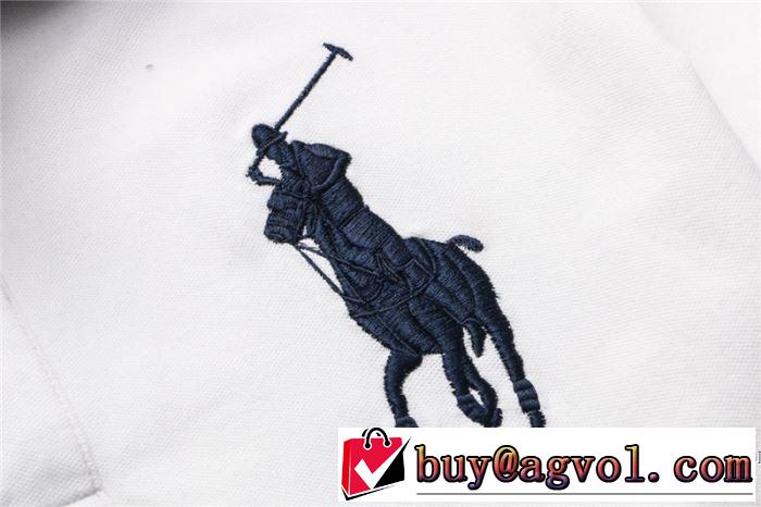 ポロ ラルフローレン Polo Ralph Lauren 2018春夏新作 半袖Tシャツ 国内完売 3色可選 収縮性のある