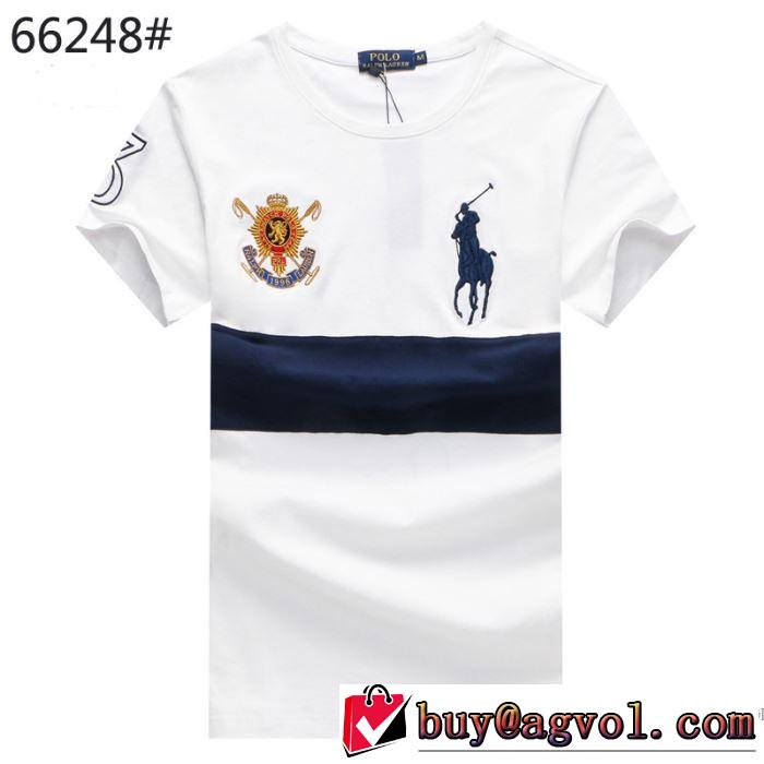  ポロ ラルフローレン Polo Ralph Lauren 2018春夏新作 半袖Tシャツ 3色可選 しわになりにくい 期間限定SALE