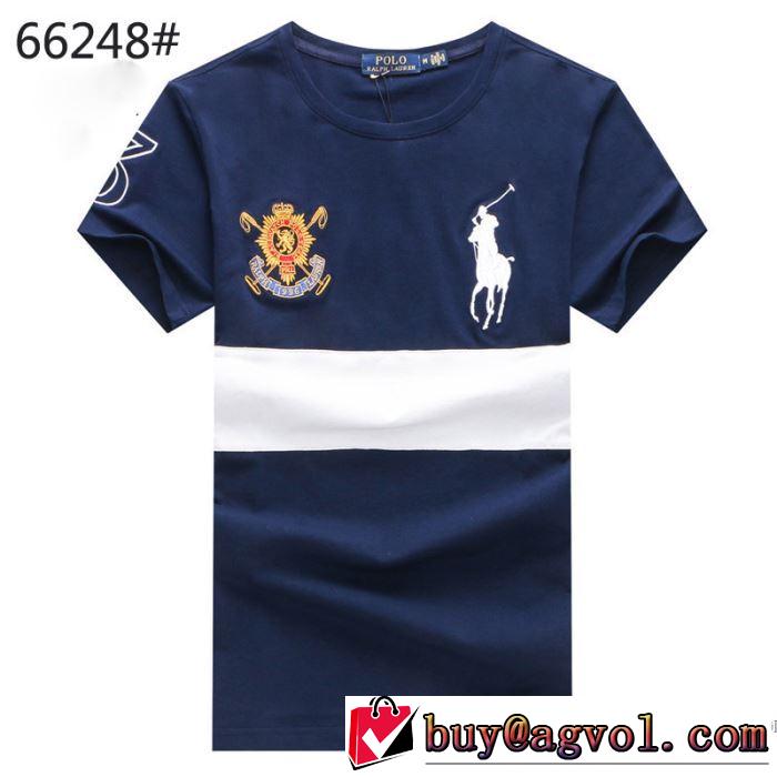 ポロ ラルフローレン Polo Ralph Lauren 2018春夏新作 半袖Tシャツ 3色可選 しわになりにくい 期間限定SALE