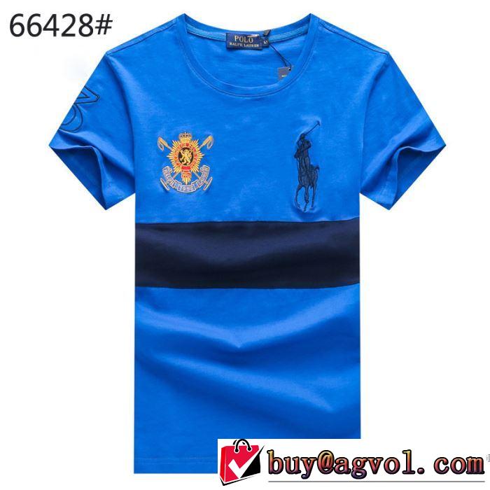 ポロ ラルフローレン Polo Ralph Lauren 2018春夏新作 半袖Tシャツ 3色可選 しわになりにくい 期間限定SALE
