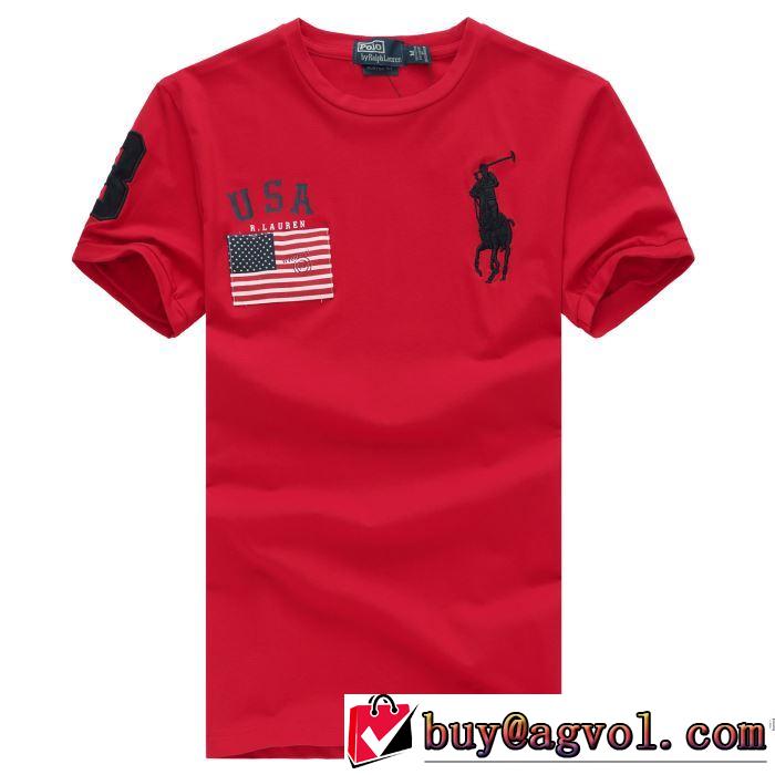 肌に馴染みやすい ポロ ラルフローレン Polo Ralph Lauren 2018春夏新作 半袖Tシャツ 3色可選 海外限定アイテム