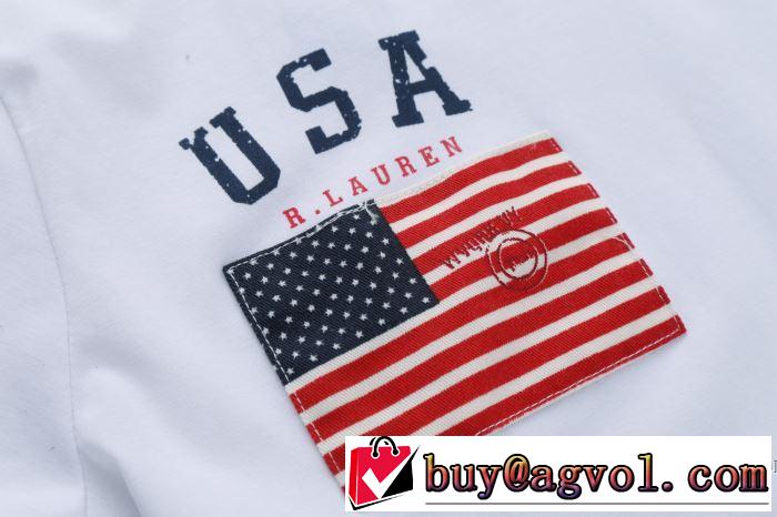 肌に馴染みやすい ポロ ラルフローレン Polo Ralph Lauren 2018春夏新作 半袖Tシャツ 3色可選 海外限定アイテム