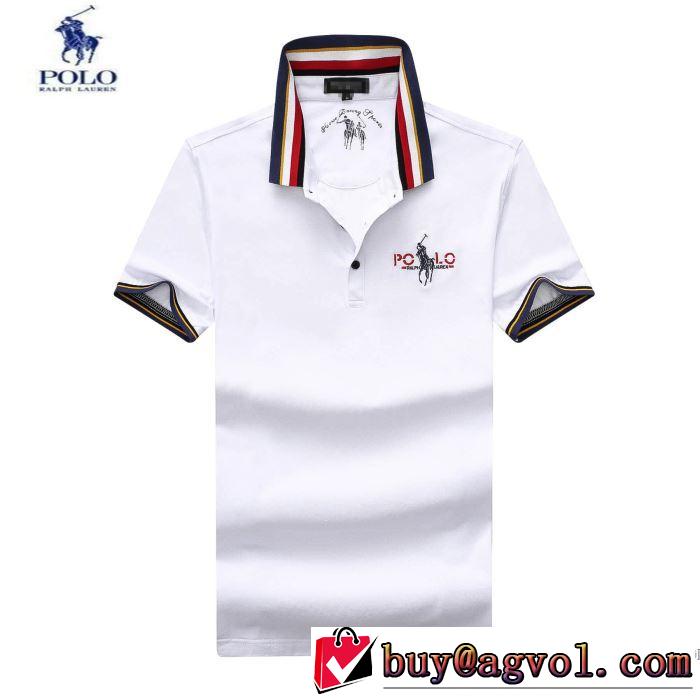 ポロ ラルフローレン Polo Ralph Lauren 通気性に優れた 2018春夏新作 半袖Tシャツ 3色可選 高感度アイテム