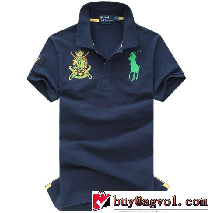 流行の注目ブランド ポロ ラルフローレン Polo Ralph Lauren 2018新品入荷 多色可選 半袖Tシャツ 絶妙な新商品