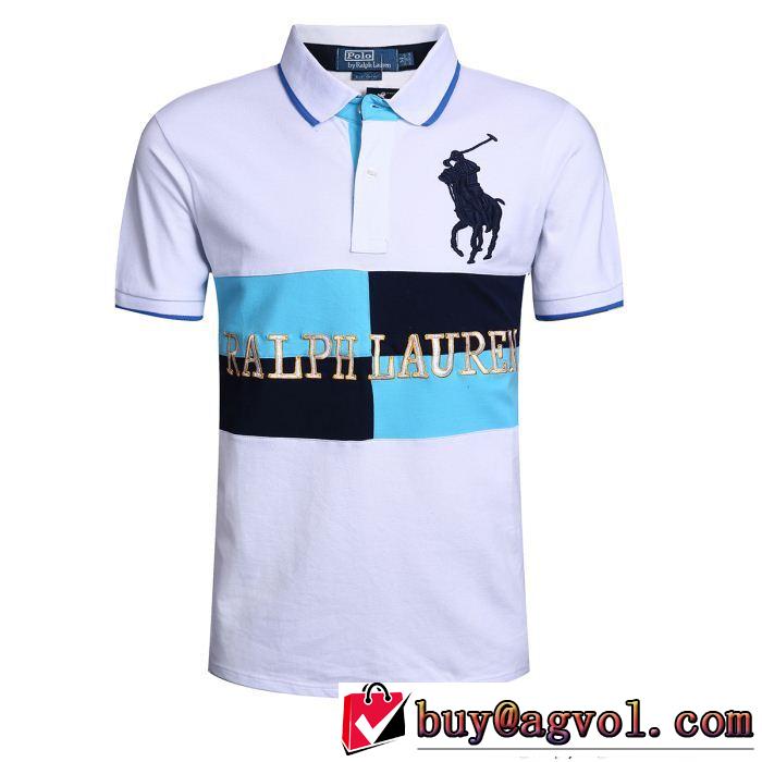 今年っぽくNEWファッション 高級感が漂う  ポロ ラルフローレン Polo Ralph Lauren 4色可選  半袖Tシャツ