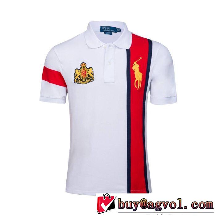 2018夏の定番新品到来! ポロ ラルフローレン Polo Ralph Lauren 魅力をプラス  半袖Tシャツ 3色可選 美品*入手困難