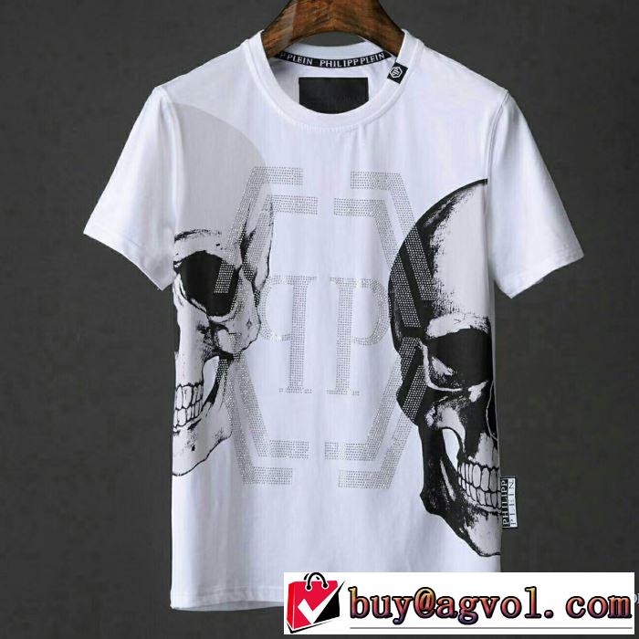 2色可選 フィリッププレイン PHILIPP PLEIN 2018春夏新作 快適な着心地 半袖Tシャツ 爆買い定番人気