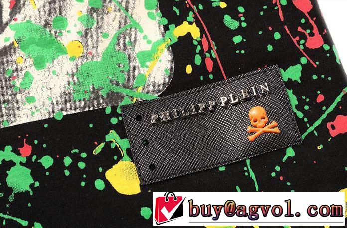 2018春夏新作 上品キレイ 半袖Tシャツ フィリッププレイン PHILIPP PLEIN 2色可選 クールビズ