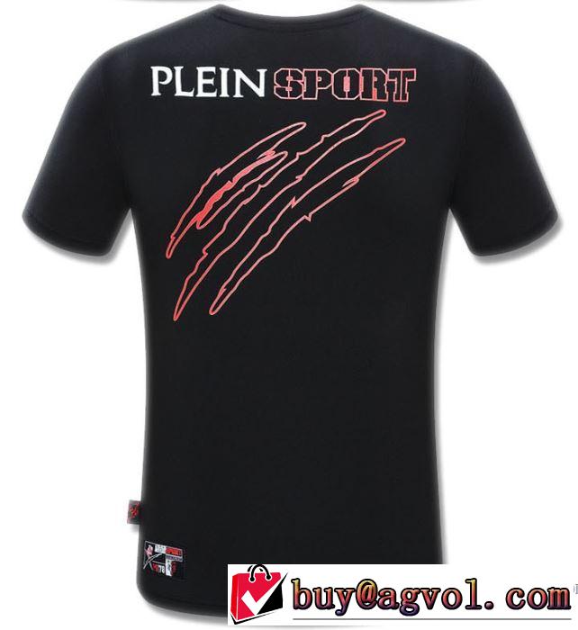 しわになりにくい 半袖Tシャツ 2色可選 フィリッププレイン PHILIPP PLEIN 2018春夏新作 格上げ！