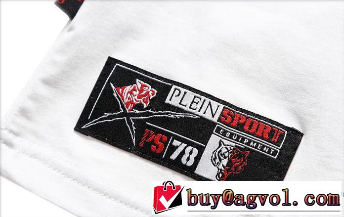しわになりにくい 半袖Tシャツ 2色可選 フィリッププレイン PHILIPP PLEIN 2018春夏新作 格上げ！