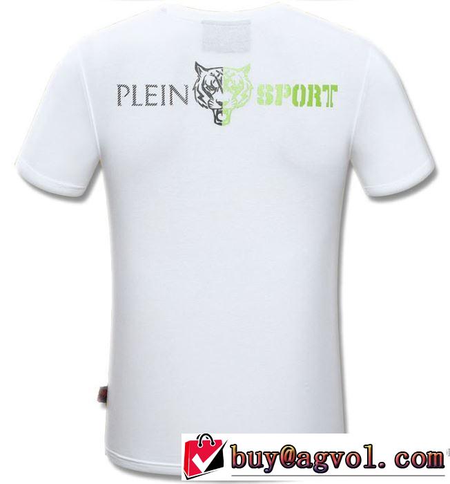 2色可選 2018春夏新作 希少性の高い 収縮性のある 半袖Tシャツ フィリッププレイン PHILIPP PLEIN