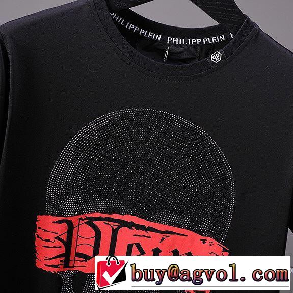 2018春夏新作 SALE品追加 半袖Tシャツ 2色可選 フィリッププレイン PHILIPP PLEIN 赤字超特価安い