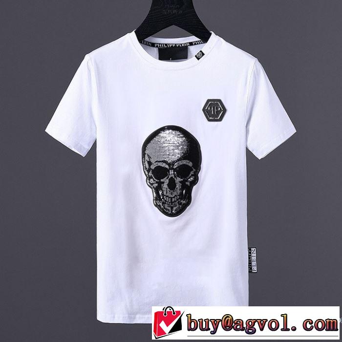 2018春夏新作 魅力をプラス 2色可選 超目玉 フィリッププレイン PHILIPP PLEIN 半袖Tシャツ