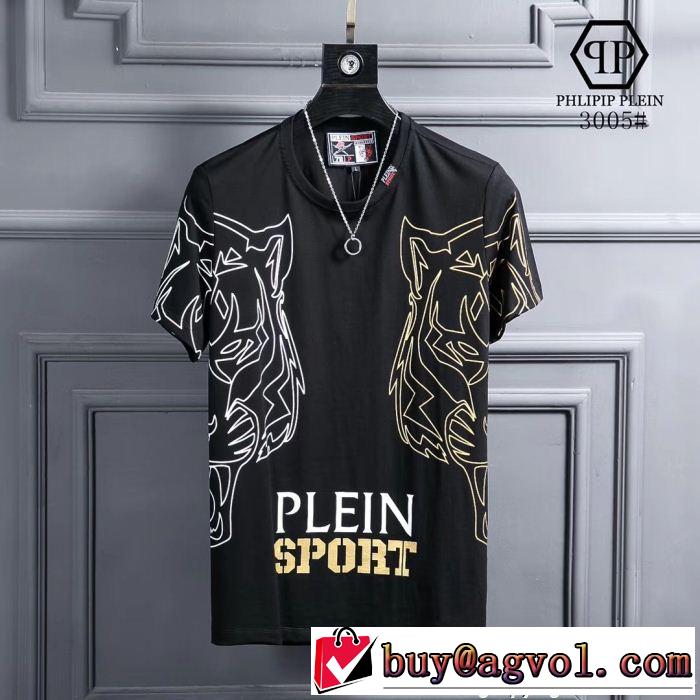 流行っている 2018年春夏入荷 フィリッププレイン PHILIPP PLEIN 半袖Tシャツ 2色可選