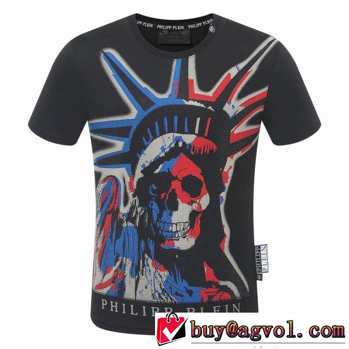 フィリッププレイン PHILIPP PLEIN 2018【SALE！】 半袖Tシャツ 2色可選 ファッションの最先端！