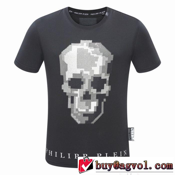 半袖Tシャツ 2色可選 18ＳＳ美品 フィリッププレイン PHILIPP PLEIN 希少性の高い