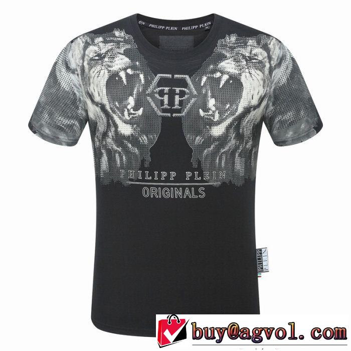  話題の新作到着！ フィリッププレイン PHILIPP PLEIN 2018最高ランキング 半袖Tシャツ 2色可選