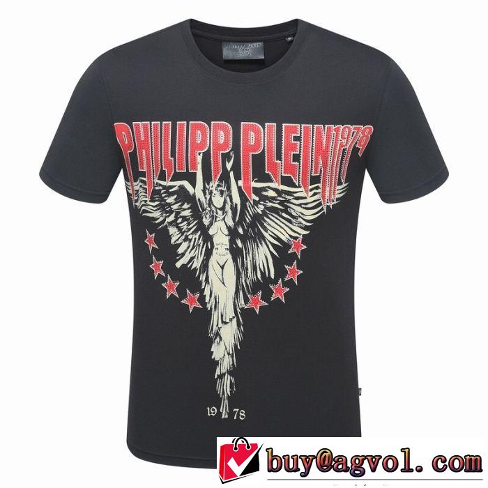 数量限定再入荷 2018年春夏シーズン 2色可選 フィリッププレイン PHILIPP PLEIN 半袖Tシャツ
