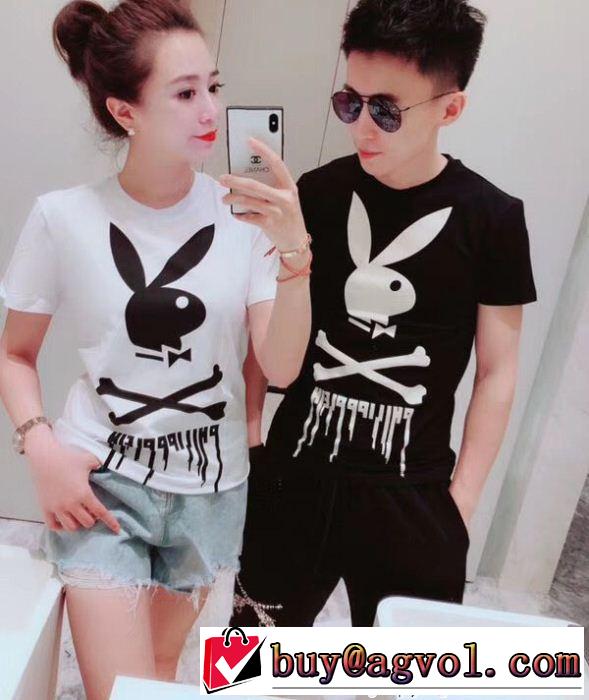  今季爆発的な人気 フィリッププレイン PHILIPP PLEIN 大人っぽく知的な  男女兼用 半袖Tシャツ 2色可選 最近人気一番！