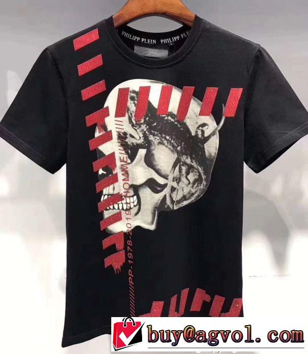  大人気コラボ商品 格安*出品*新品 フィリッププレイン PHILIPP PLEIN 2色可選  半袖Tシャツ 大人気商品再入荷!