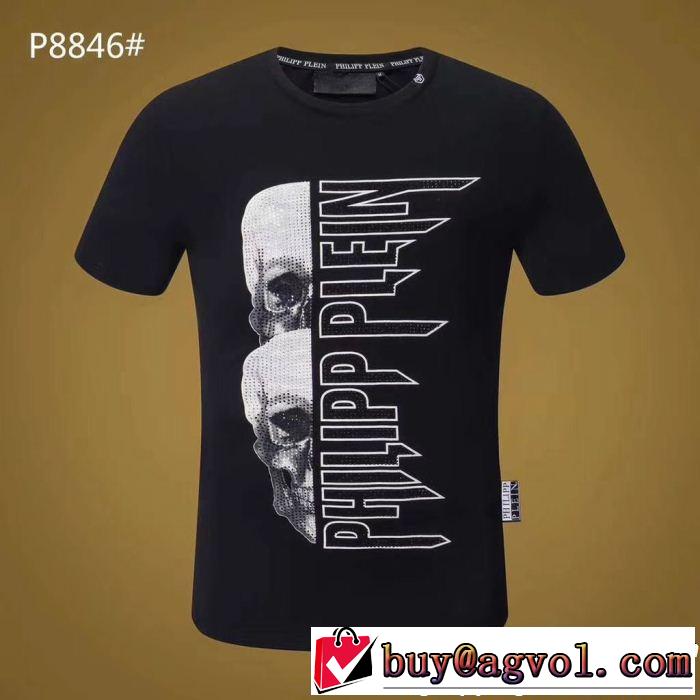 フィリッププレイン おすすめアイテムPHILIPP PLEIN 2色可選 半袖/Tシャツ高級感が漂う