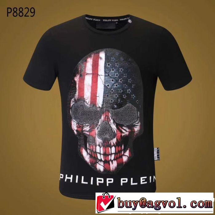旬のアイテムフィリッププレイン 超目玉 2色可選 半袖/Tシャツ PHILIPP PLEIN