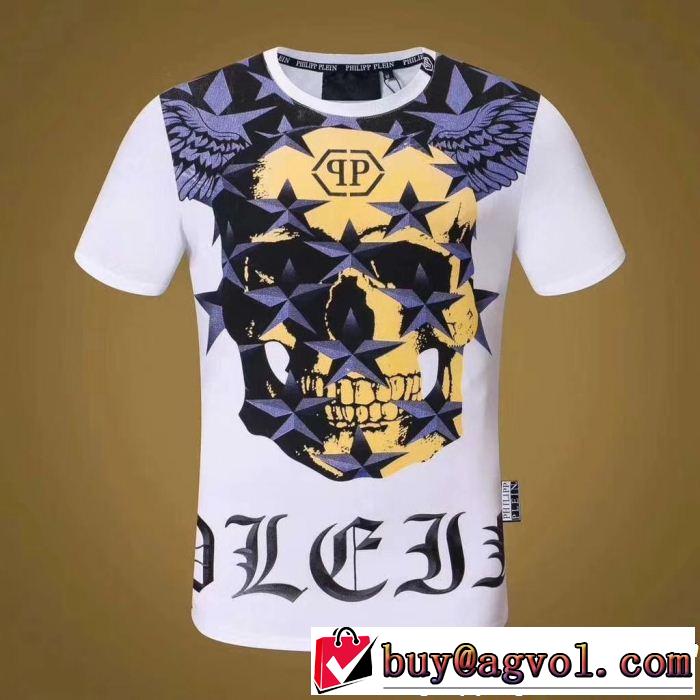 18ＳＳ美品フィリッププレイン 超お買い得PHILIPP PLEIN 2色可選 半袖/Tシャツこれは欲しい