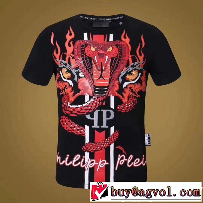 2018年人気満々のブランド１着は持つべき半袖/Tシャツ フィリッププレイン PHILIPP PLEIN 2色可選