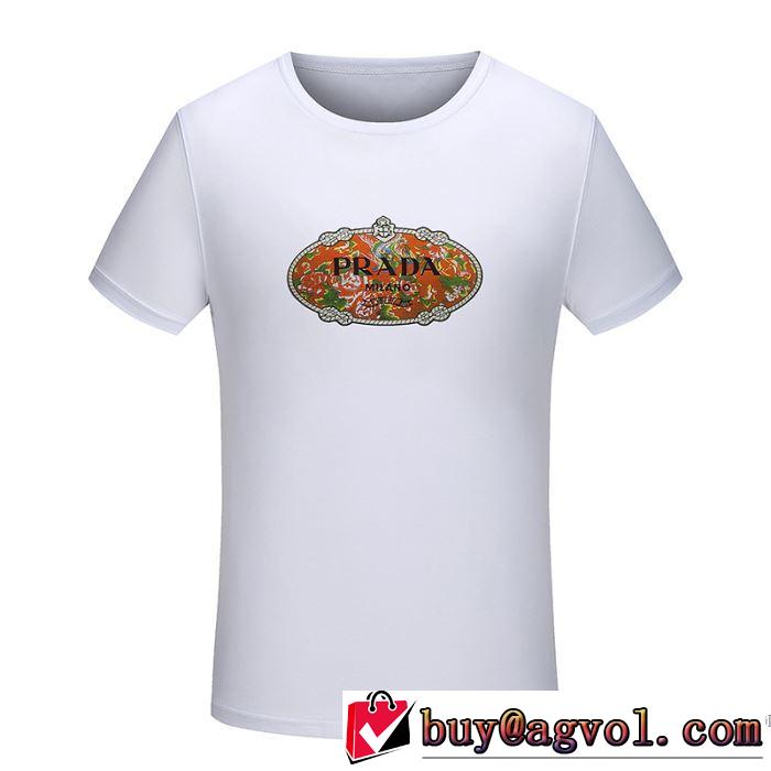 優しいフィット感 プラダ PRADA 半袖Tシャツ 2018年人気満々のブランド 2色可選