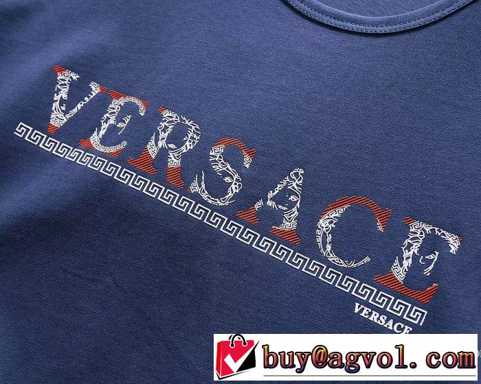 ヴェルサーチ VERSACE 3色可選 シンプル 2018春夏新作 半袖Tシャツ 履き心地