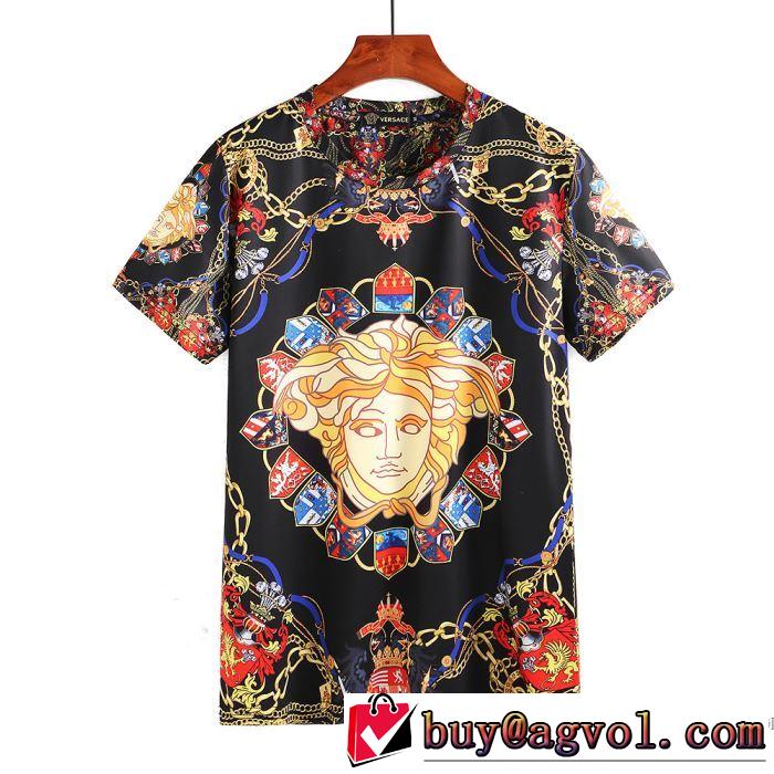 半袖Tシャツ クールビズ 2018春夏新作 ヴェルサーチ VERSACE 美品*入手困難