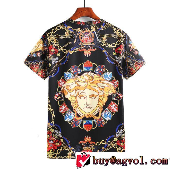 半袖Tシャツ クールビズ 2018春夏新作 ヴェルサーチ VERSACE 美品*入手困難