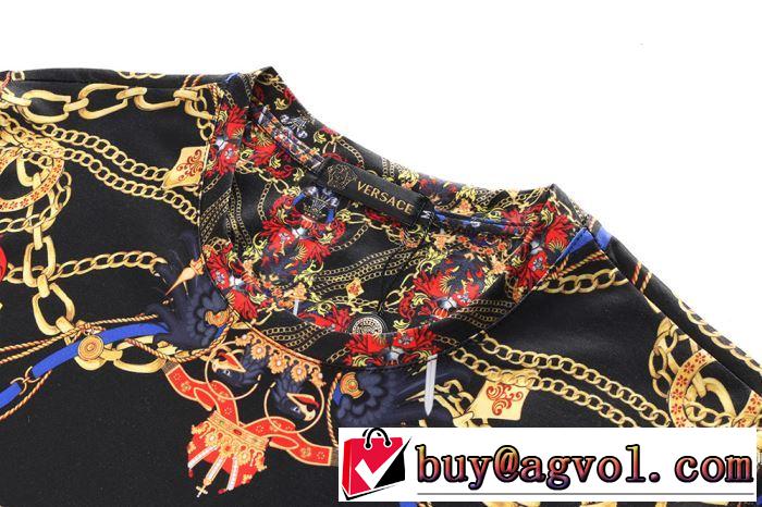 半袖Tシャツ クールビズ 2018春夏新作 ヴェルサーチ VERSACE 美品*入手困難