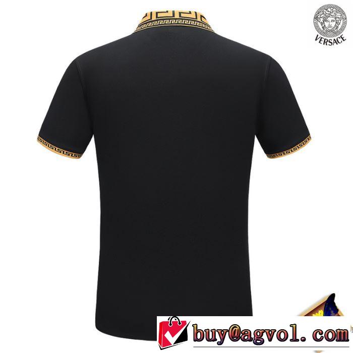 ドライ ヴェルサーチ VERSACE 2色可選 半袖Tシャツ ファッショニスタ愛用 2018春夏新作