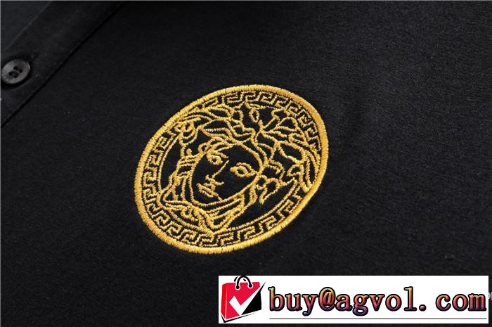 ドライ ヴェルサーチ VERSACE 2色可選 半袖Tシャツ ファッショニスタ愛用 2018春夏新作