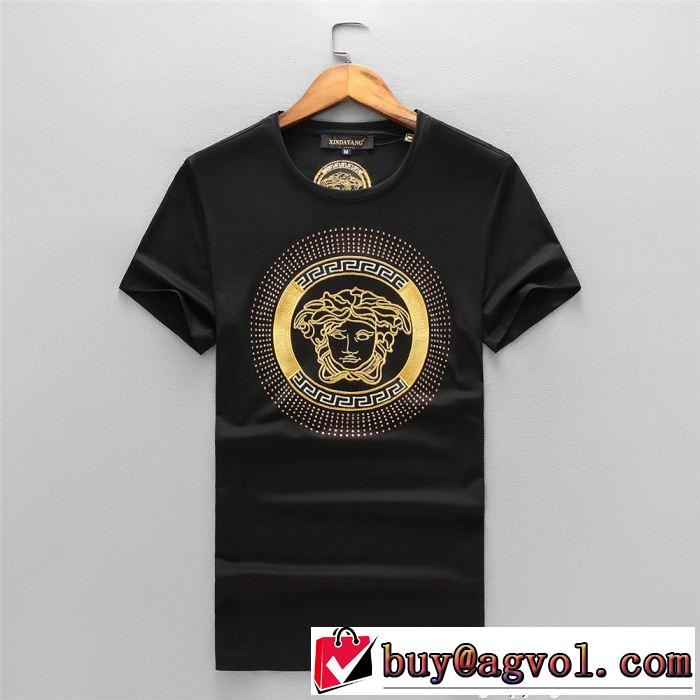 ファッショニスタ愛用 2018年春夏入荷 ヴェルサーチ VERSACE 2色可選 半袖Tシャツ
