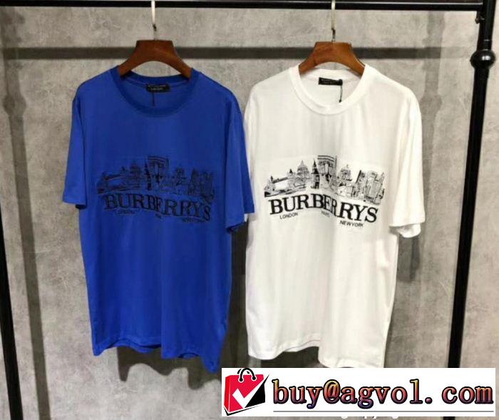 BURBERRY 2018新品入荷 最終数量限り！ 2色可選Tシャツ/半袖 人気急上昇中バーバリー