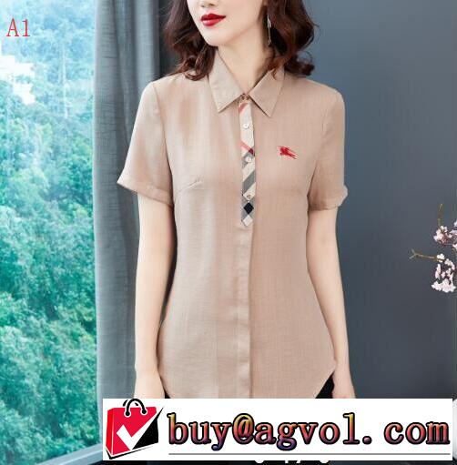 注目美品 BURBERRY2018新品入荷 現代的な印象 4色可選Tシャツ/半袖 バーバリー