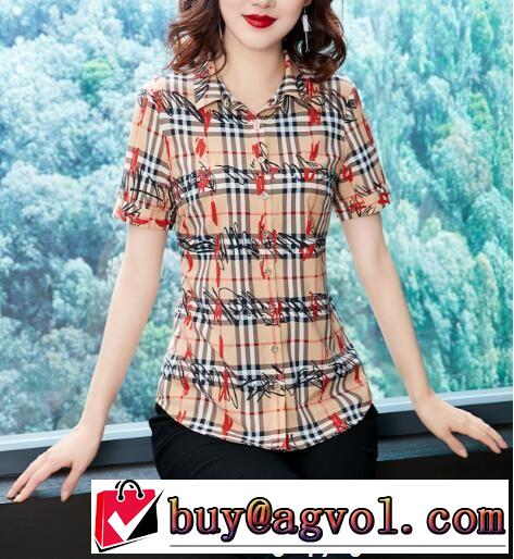 BURBERRY Tシャツ/半袖人目を引く存在感快適さと洗練された表情 2018年春夏入荷 バーバリー