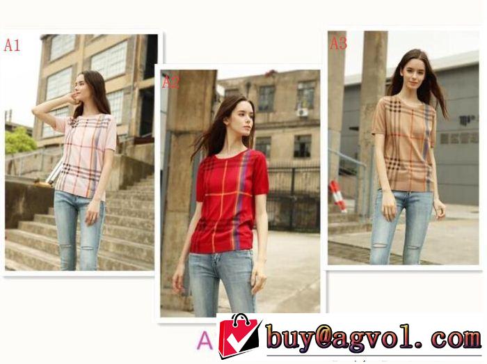 2018年春夏入荷 3色可選Tシャツ/半袖バーバリー美品*入手困難 BURBERRY 高感度アイテム