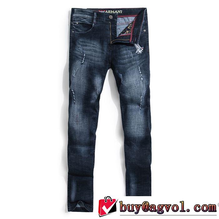 ジーンズHOT新作登場 足長効果のある 2018春夏新作アルマーニ  ARMANI