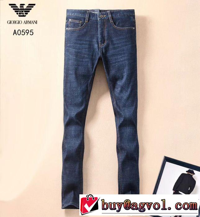 大人気ブランド デニムパンツ人気デザインで欲しい ARMANI アルマーニ2018新品入荷