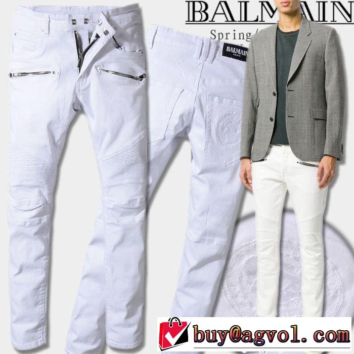 海外先行発売！バルマン2018新品入荷 BALMAIN ジーンズ ファッション度アップ