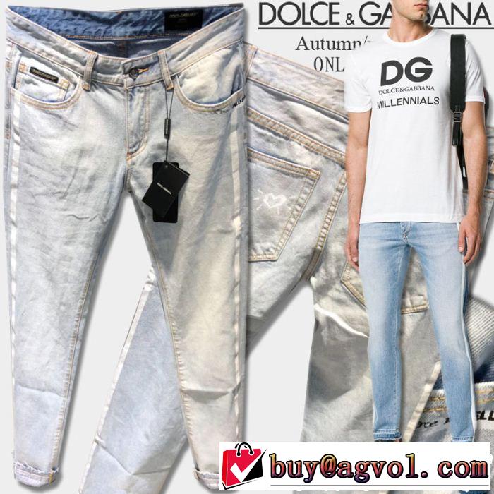  美品*入手困難　ジーンズ　ドルチェ＆ガッバーナ Dolce&Gabbana  秋季超人気アイテム　