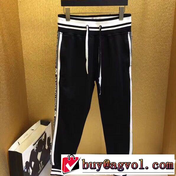  秋冬大活躍 2018年秋冬入荷 スエットパンツ Dolce&Gabbana ドルチェ＆ガッバーナ2色可選