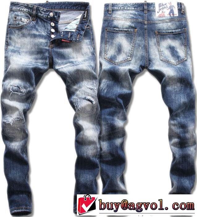 超激得限定セールDSQUARED2ディースクエアードコピーメンズデニムジーンズロングパンツ大特価！
