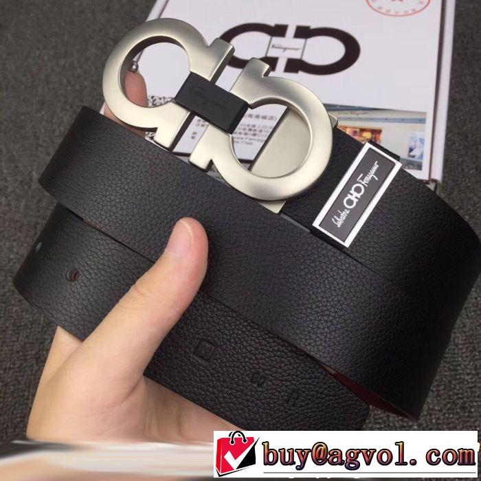  秋季超人気アイテム 注目美品 FERRAGAMO サルヴァトーレフェラガモ 2色可選 ベルト ファッショニスタ愛用