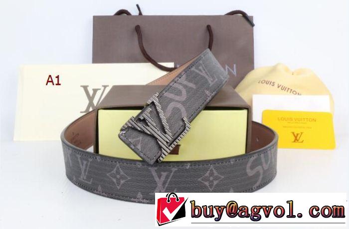  2018新品入荷 ルイ ヴィトン LOUIS VUITTON 最近人気一番！ ベルト 多色可選 ミックス感が溢れる