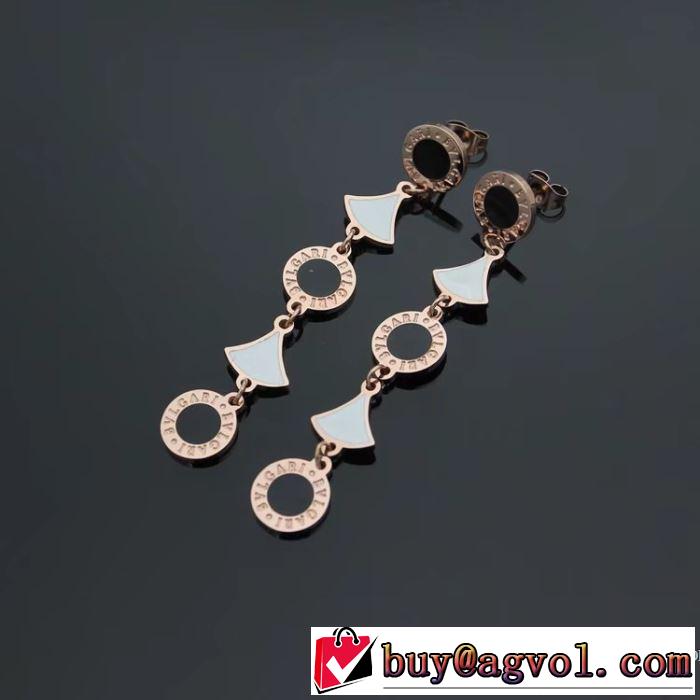 2018春夏新作 きらめく ピアス ブルガリ BVLGARI 3色可選 人気激売れ