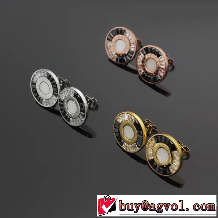 ブルガリ BVLGARI 3色可選 2018春夏新作 大人気☆NEW!! ピアス
